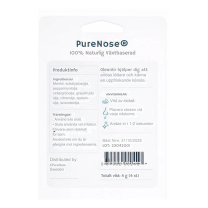 PureNose® - Andas fritt, naturligt