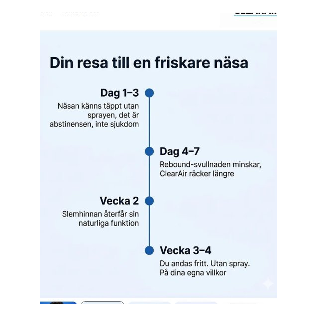 PureNose® - Andas fritt, naturligt